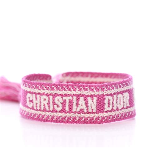 dior webarmband|dior pink bracelet.